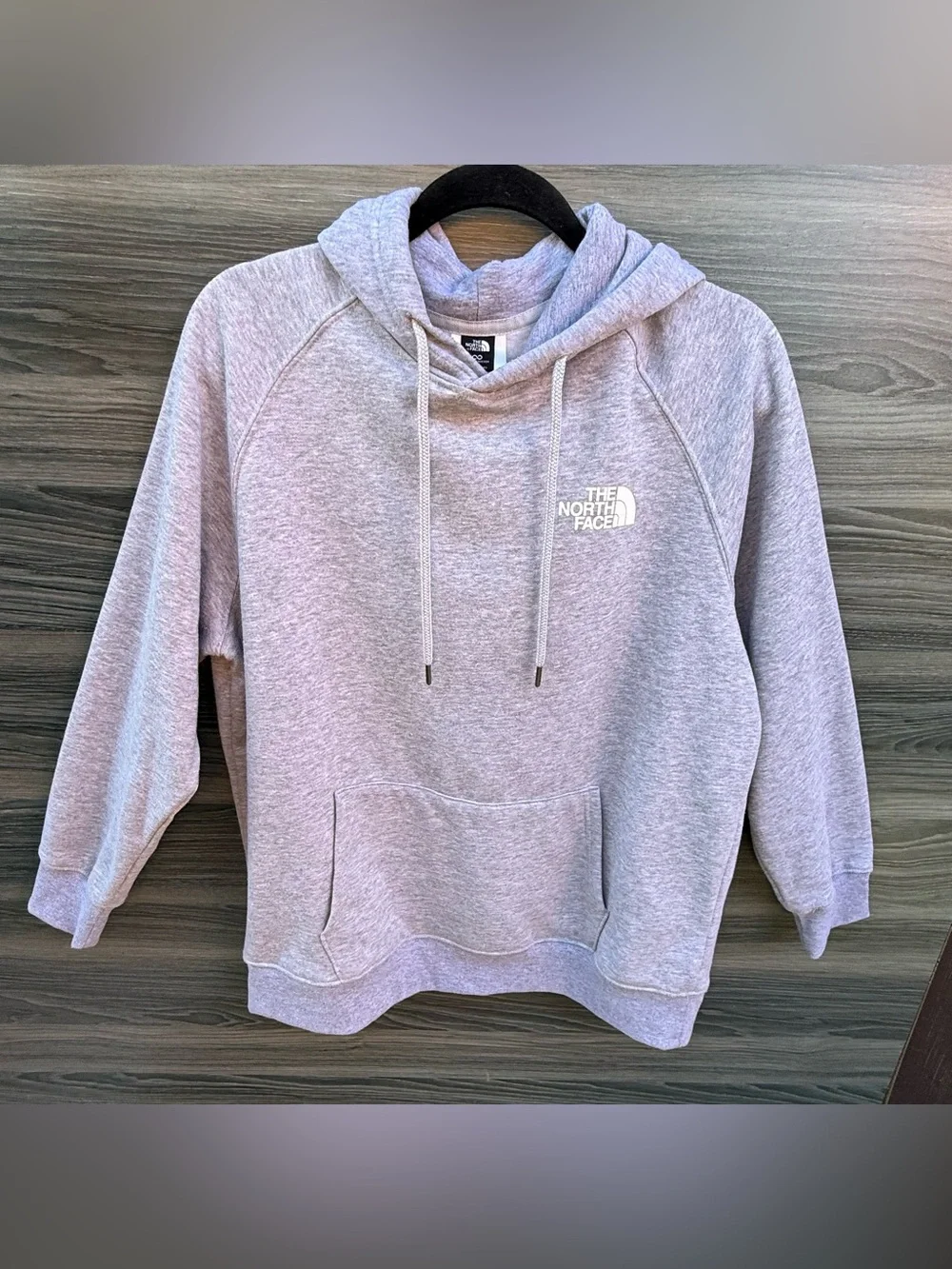 The North Face Circular Design Grey Pullover Hoodie Women's Size XL